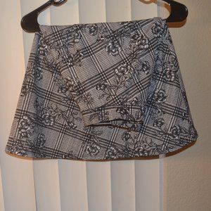 Faith and Joy - Black and White Circle Skirt